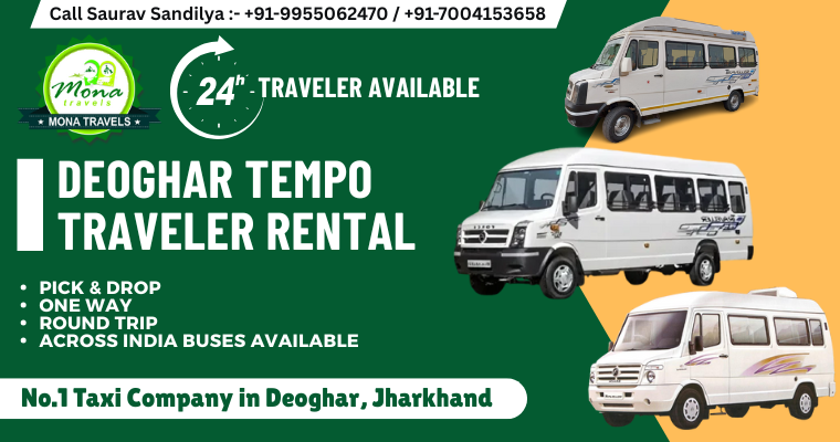 Deoghar Tempo Traveller Rental